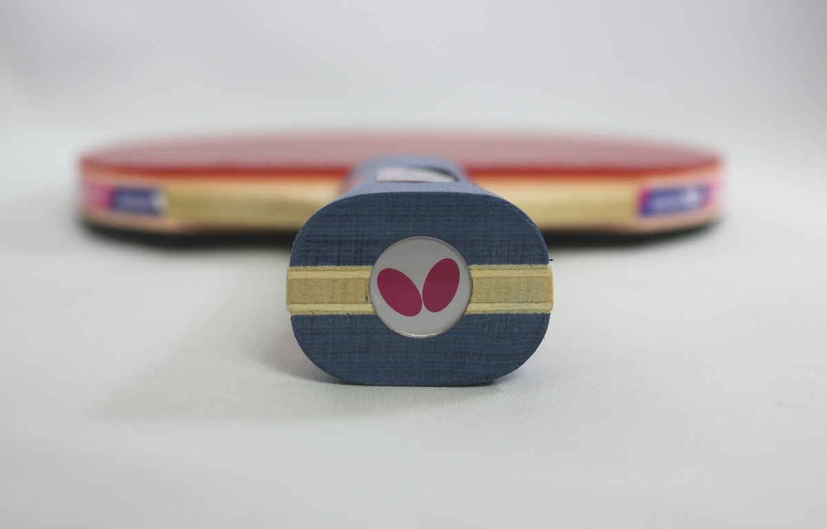 Butterfly Nakama S-8 Racket: Buttterfly Emblem